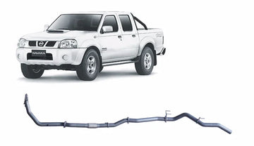 Redback Extreme Duty Exhaust for Nissan Navara D22 3.0L (11/2001 - 12/2006) - Brixton 4x4 - Buy Online Now!